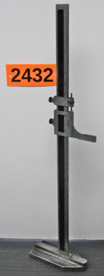 24" VERNIER HEIGHT GAGE INCH STARRETT